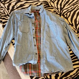 Jean flannel